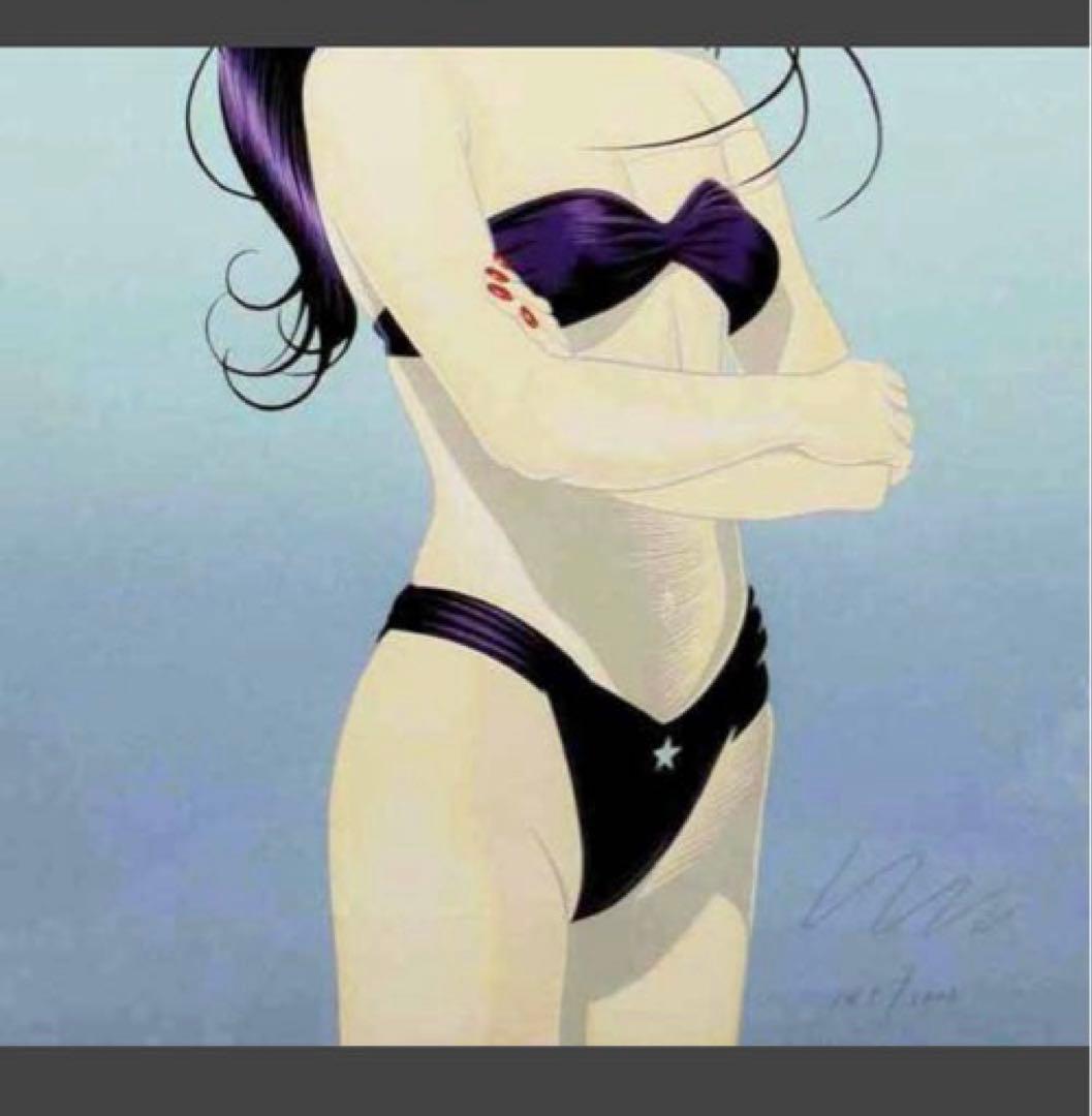 ロバート　ブルー 中山美穂　Mind Game シルクスクリーン　マインドゲーム