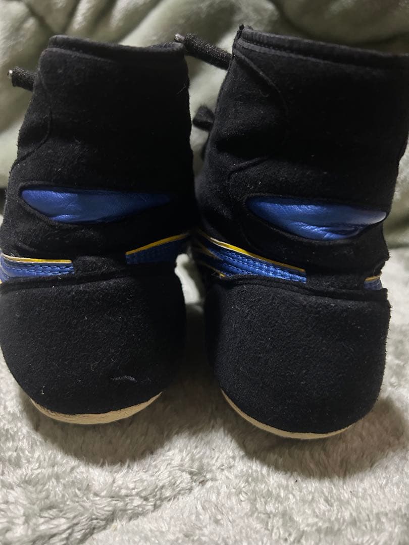 レスリング.ボクシングシューズ ブラック/ブルー