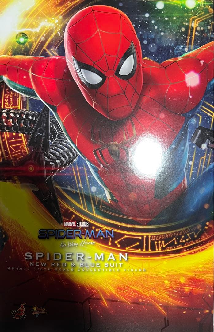 ムービー マスターピース 1/6 スパイダーマン(ニュー・レッド＆ブルースーツ)