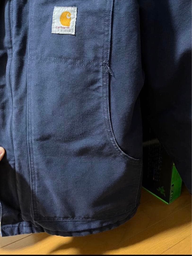 Carhartt ネイビー ジャケット カリフォルニア刺繍