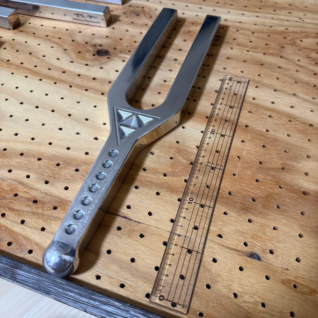 【希少】F342Hz 大型音叉 スピリチュアル治癒 美しい音色