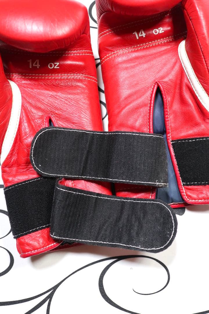 Winning ボクシンググローブ 14oz/レッド/中古品