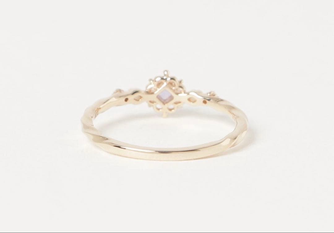 ノジェス　K5タンザナイトリング　13号　ダイヤモンド