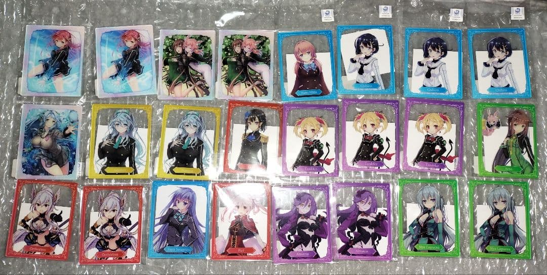 【eeoくじ】「アンジュ・リリンク」第一弾、第二弾セットのB賞〜E賞のセット