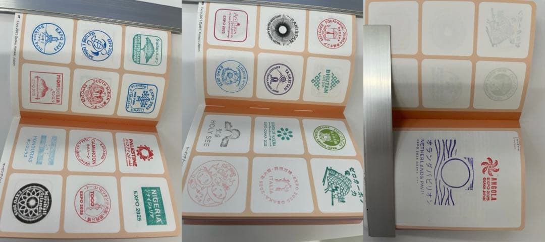 ニ*マ様 大阪•関西万博EXPOスタンプパスポート200箇所超押印済