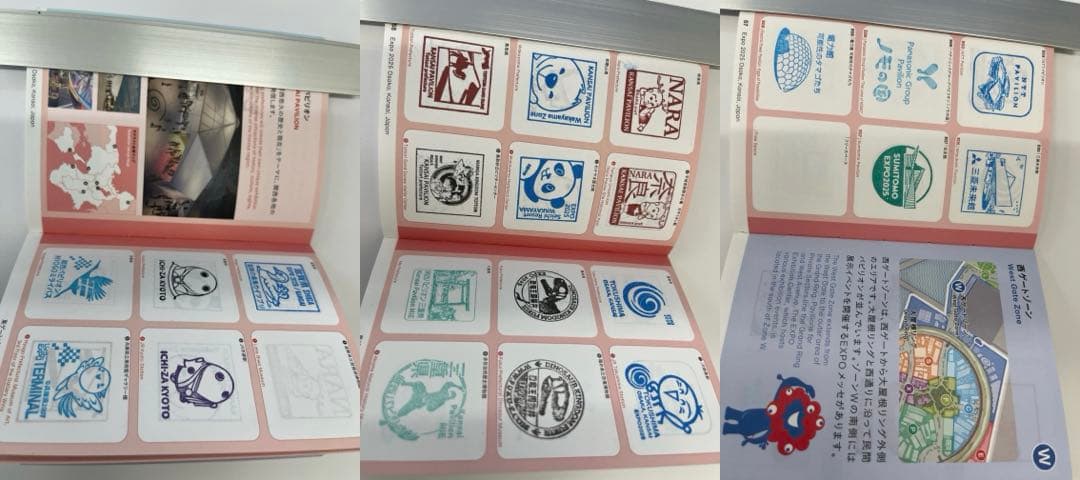 ニ*マ様 大阪•関西万博EXPOスタンプパスポート200箇所超押印済