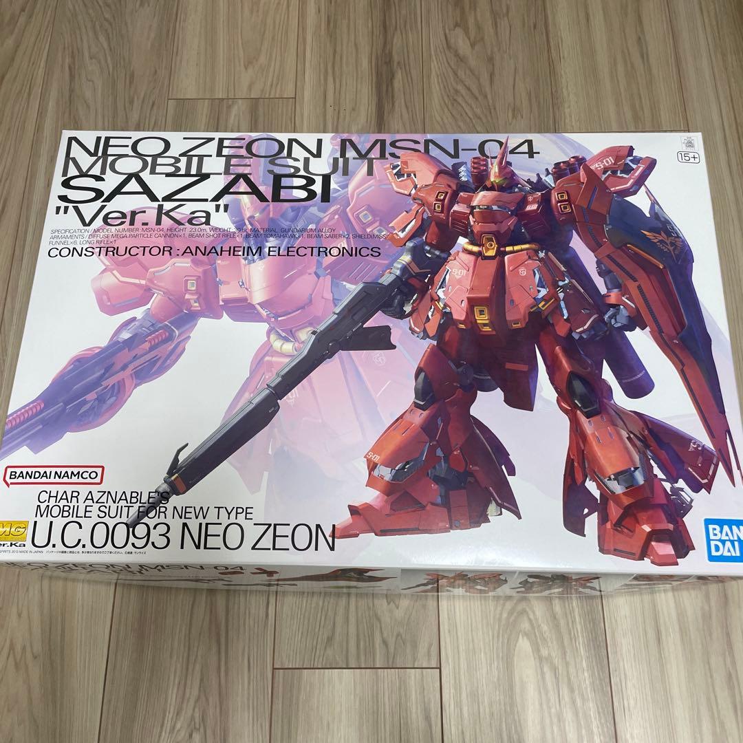 新品未開封　MG 1/100 MSN-04 サザビーVer.ka