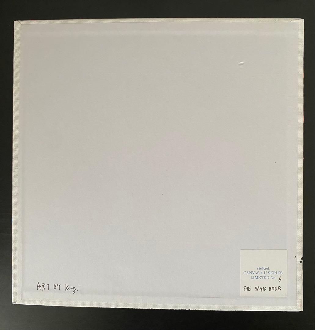 原画/抽象画/モダンアート/現代アート/アクリル画 Magic hour 海 空