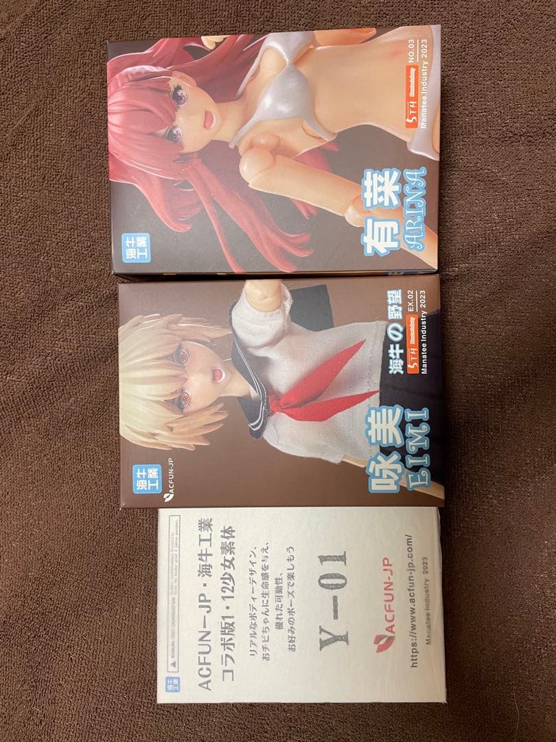 海牛工業 1/12 有菜 海牛の野望 EIMI 素体Y-01 セット オマケつき