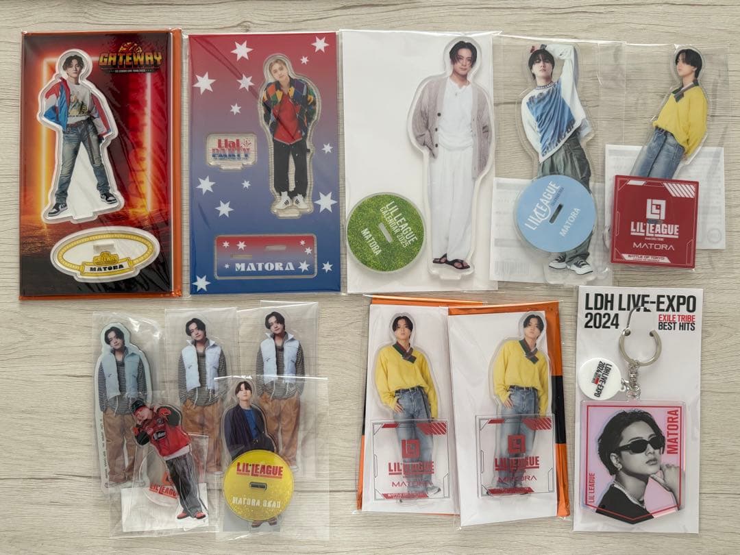 LIL LEAGUE 岡尾真虎 グッズ まとめ売り