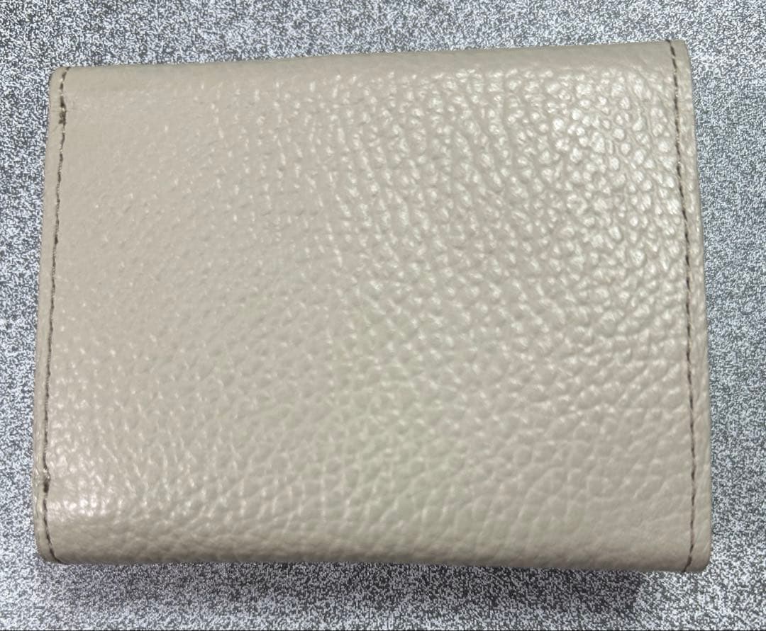 ⭐︎未使用⭐︎russet ラシット モノグラムプレート三つ折りウォレット 財布