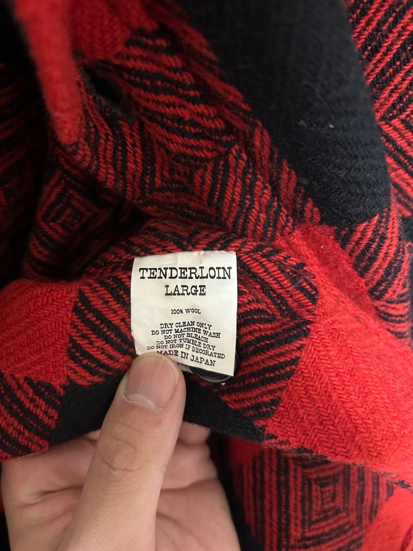 Tenderloin チェック柄フランネルジャケット