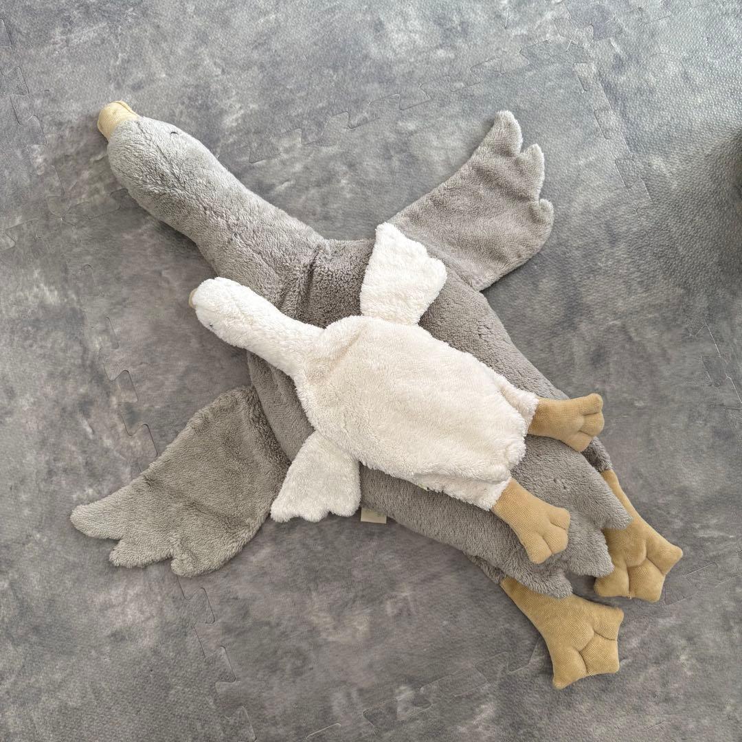 Senger Naturwelt ぬいぐるみ グレー(L) & ホワイト(S)