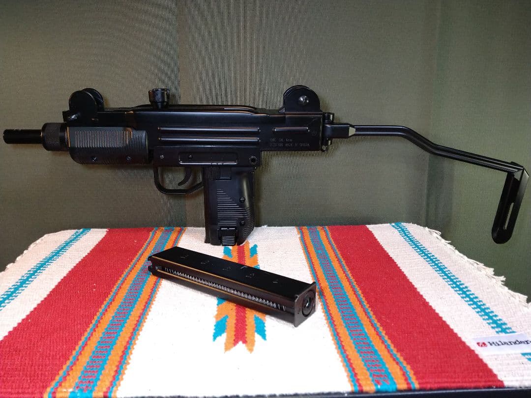 激レア美品！ウエスタンアームズ同等/KWC　ミニウージー　CO2ガスブロ！