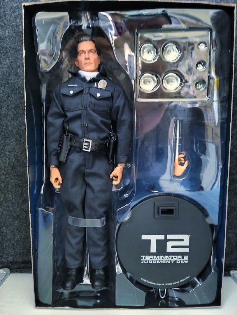 Sideshow•Terminator2•1/6[T-1000]希少品!