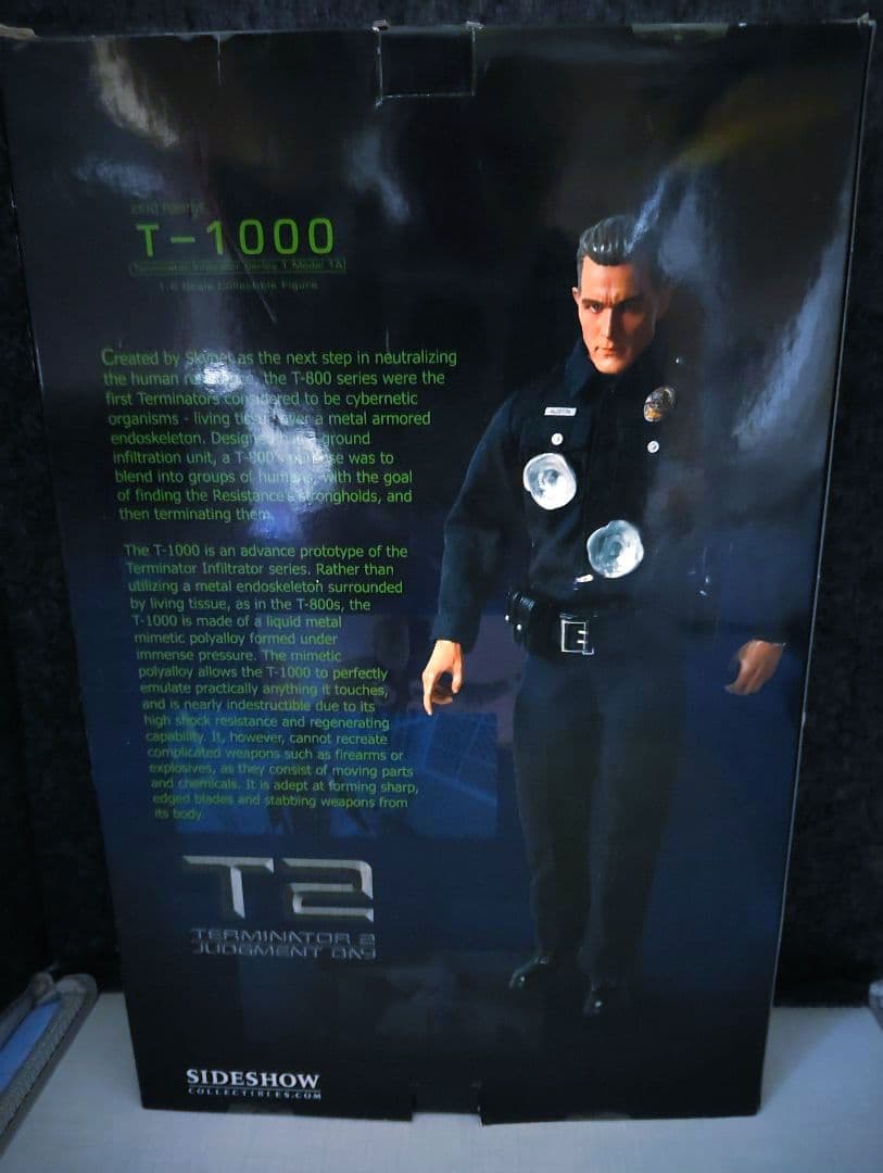 Sideshow•Terminator2•1/6[T-1000]希少品!