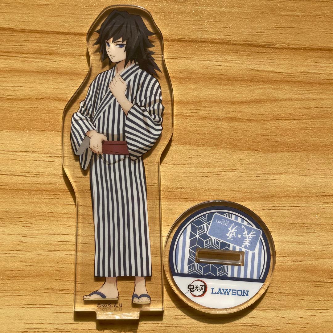 鬼滅の刃　冨岡義勇　アクリルスタンド　上海　ローソン　中国　浴衣