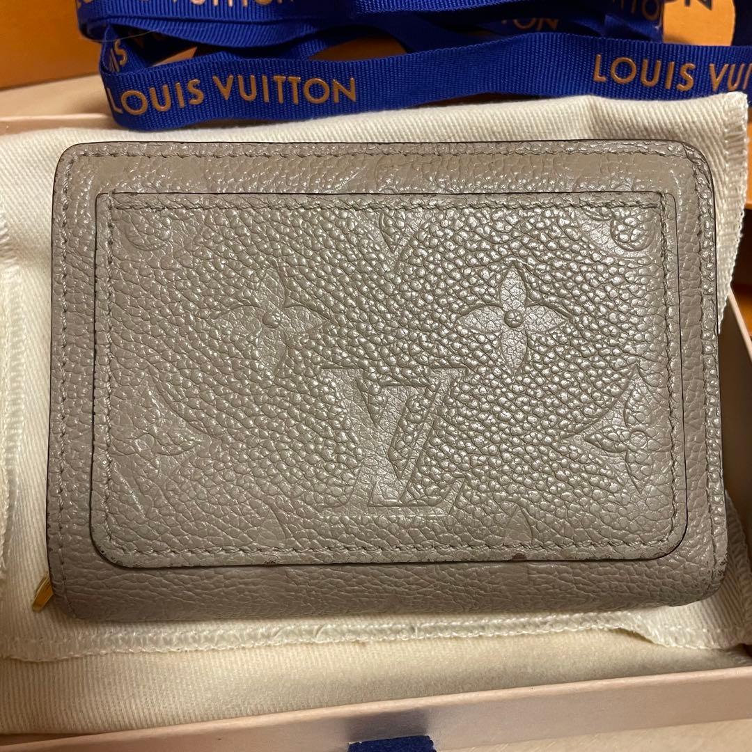 【訳あり】　LOUIS VUITTON　ルイヴィトン　ポルトフォイユ・クレア