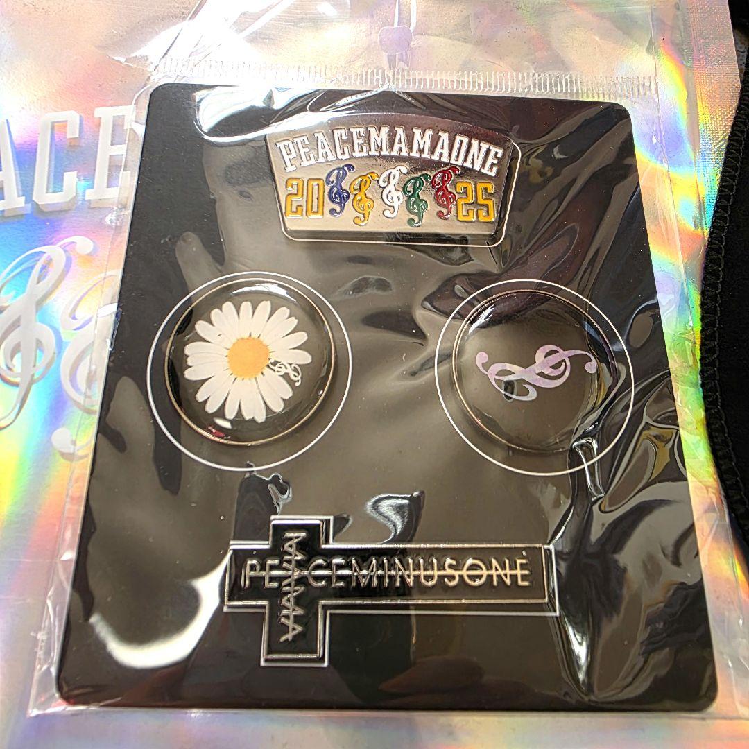 MAMA peaceminusone バッジ ジムサック GDRAGON
