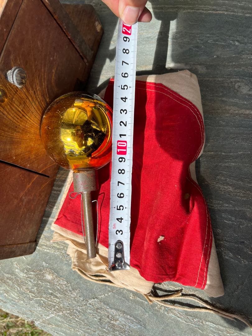 国旗　アンティーク　木箱　戦時中