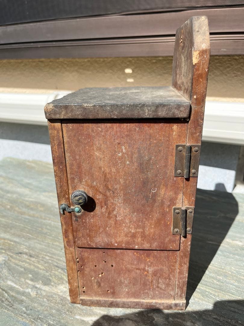 国旗　アンティーク　木箱　戦時中