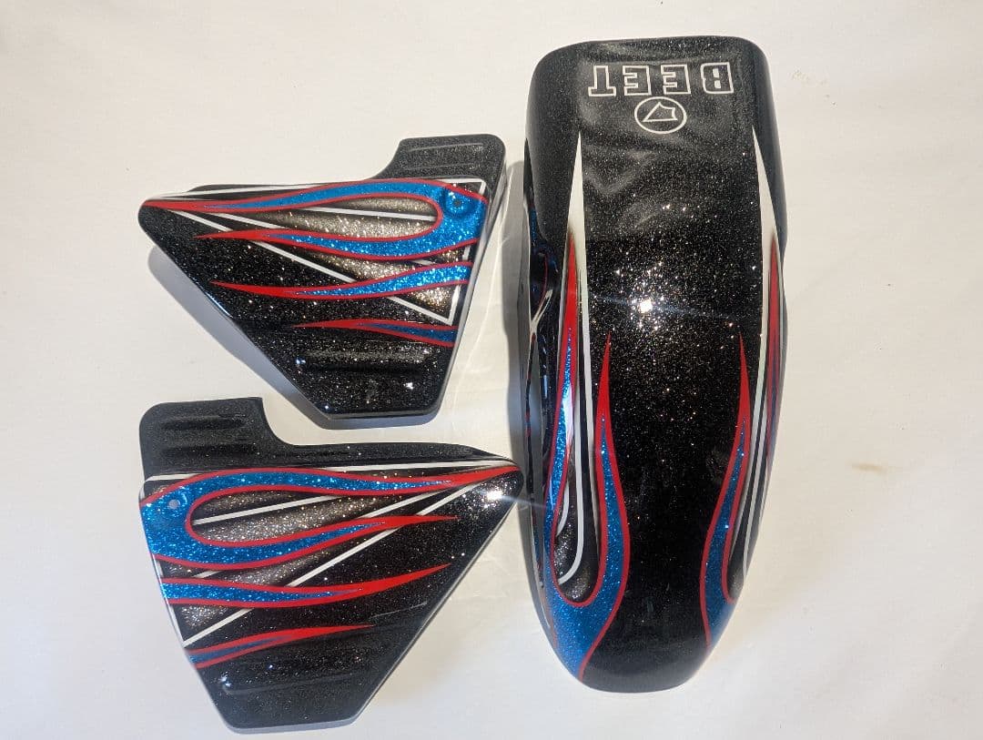 XJR400 外装セット　カスタムペイント　送料無料　ラメ　反射