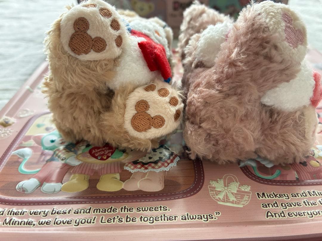 【値下】ダッフィー&シェリーメイ ジョリーウィンターホリデーぬいぐるみストラップ