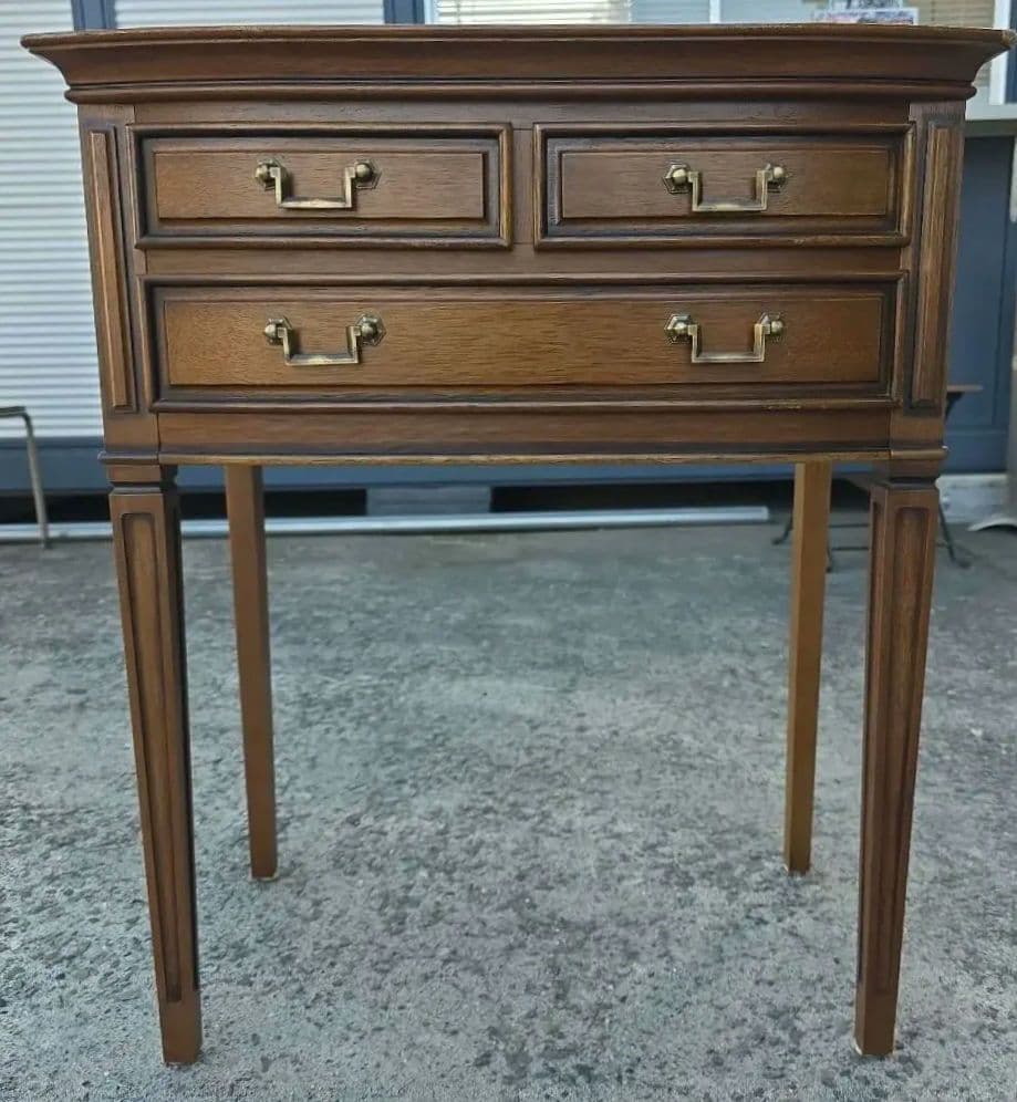 期間限定　地中海　マルニ木工　サイドテーブル　オーク　アクセサリーケース