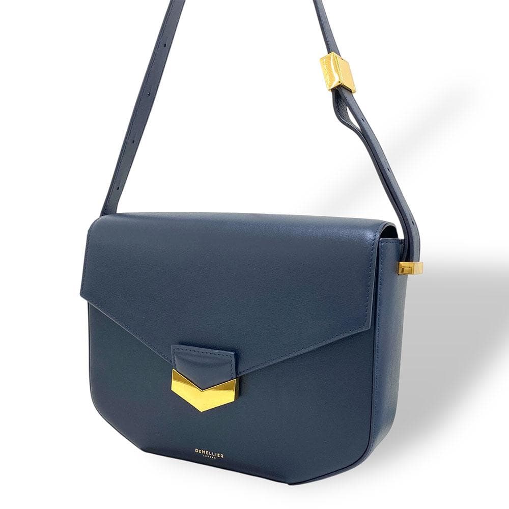 【美品】DEMELLIER デメリエー ショルダーバッグ LONDON ロンドン