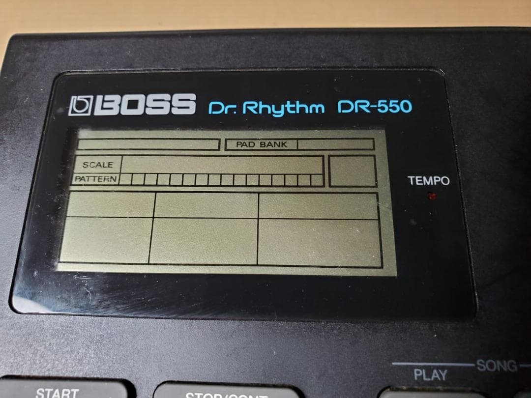 DTM・DAW BOSS DR-550 electronic drum machine
