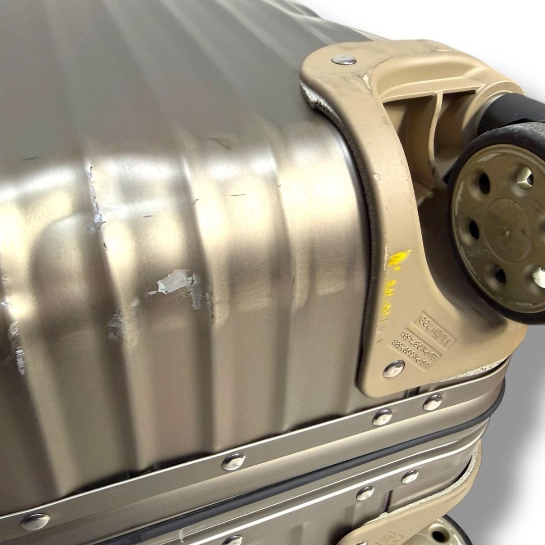 J7426 リモワ トパーズ チタニウムマルチホイール4輪 945.77 98L