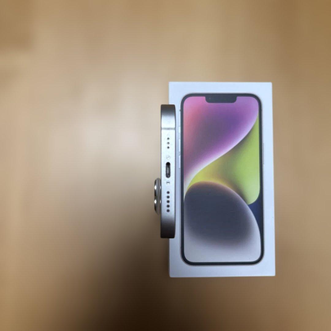携帯電話本体 iPhone14 128GB WHITE Apple
