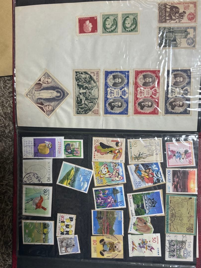 中国パンダ切手　アメリカ切手　海外切手　使用済み切手