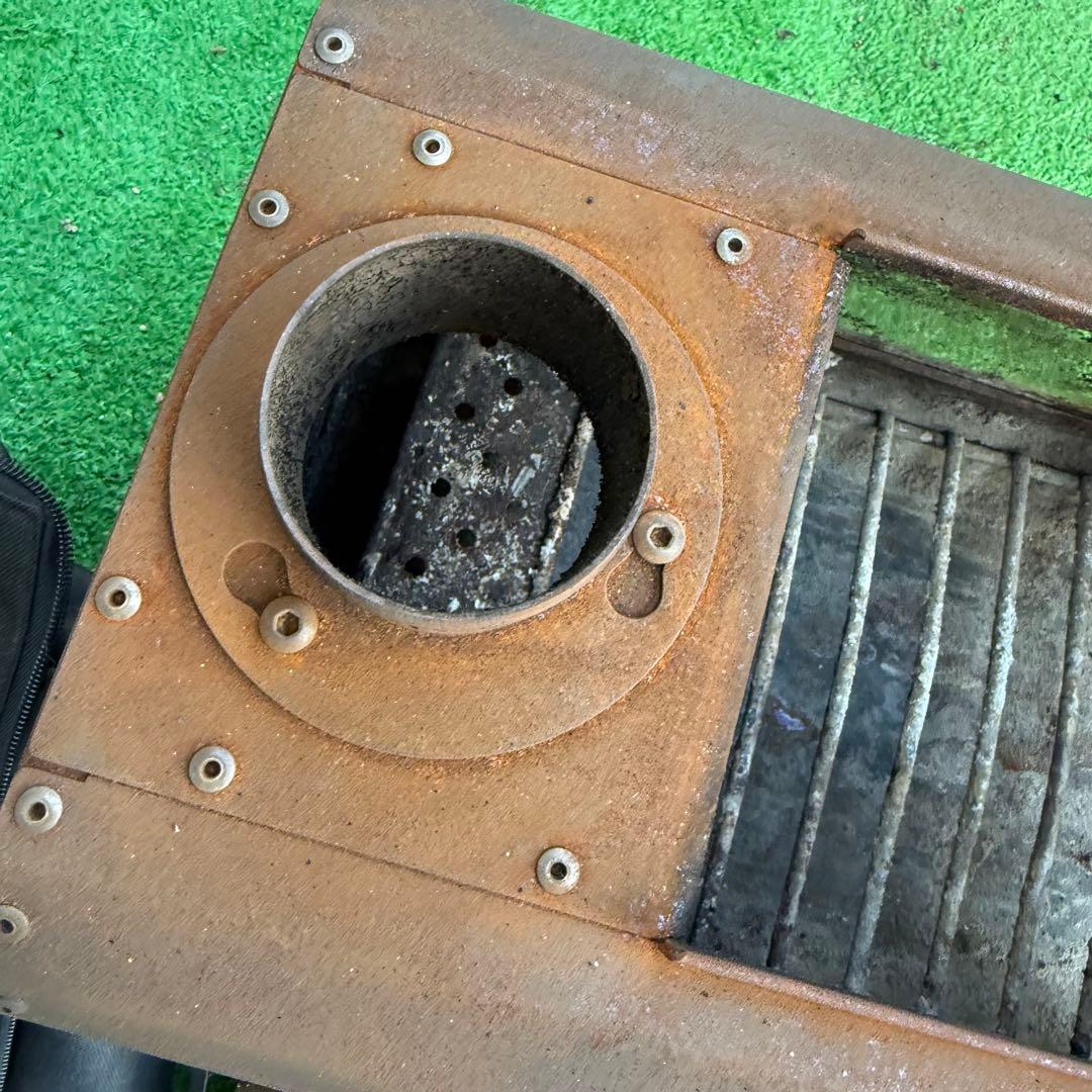 中古 VASTLAND ヴァストランド 薪ストーブ キャンプ 黒 ブラック