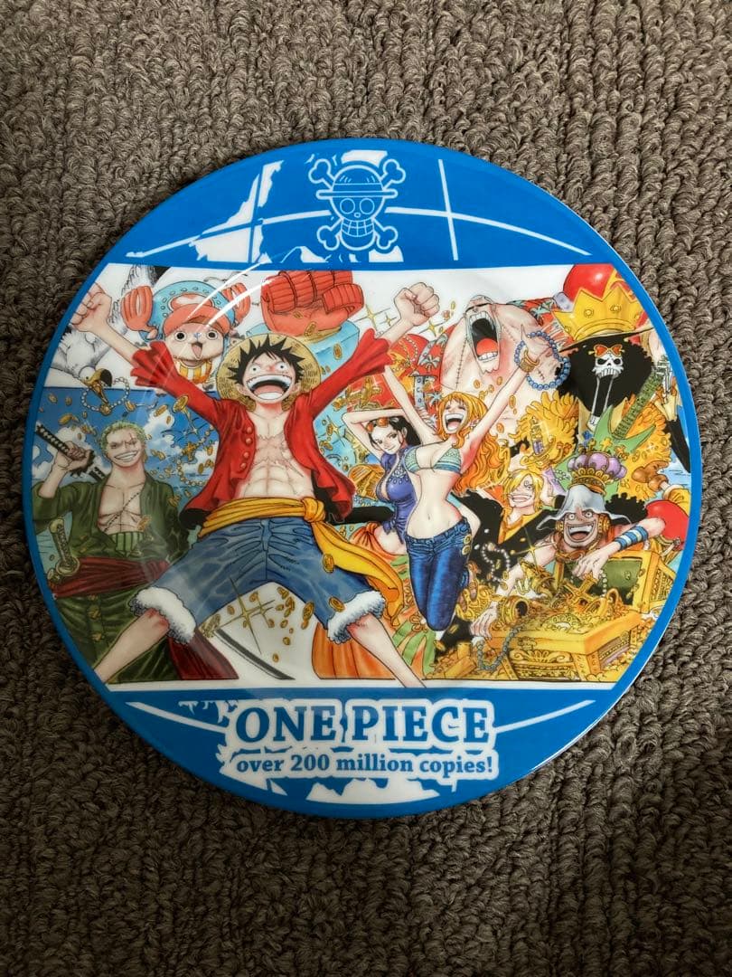 ONE PIECE 2億冊突破記念キャンペーン　メモリアルプレート　応募券付
