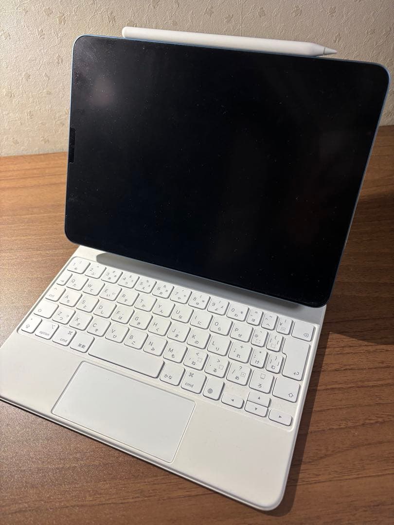 iPad Air ブルー第5世代 + 純正キーボード＋Apple pencil