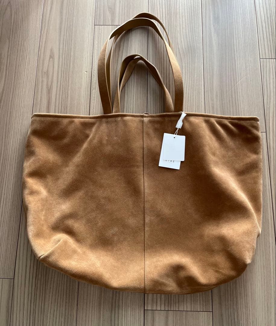 ETRE TOKYO スウェードビッグトートバッグ