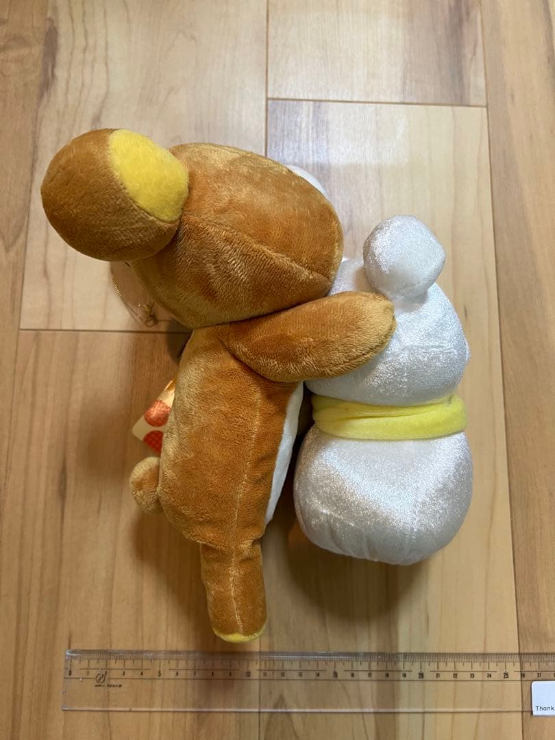 激レア　初期　リラックマ　ぬいぐるみBIGだらだら冬だより　鼻水　雪だるま　糸目