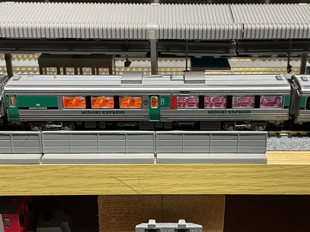 マイクロエース　783系みどり　4両セット改造品