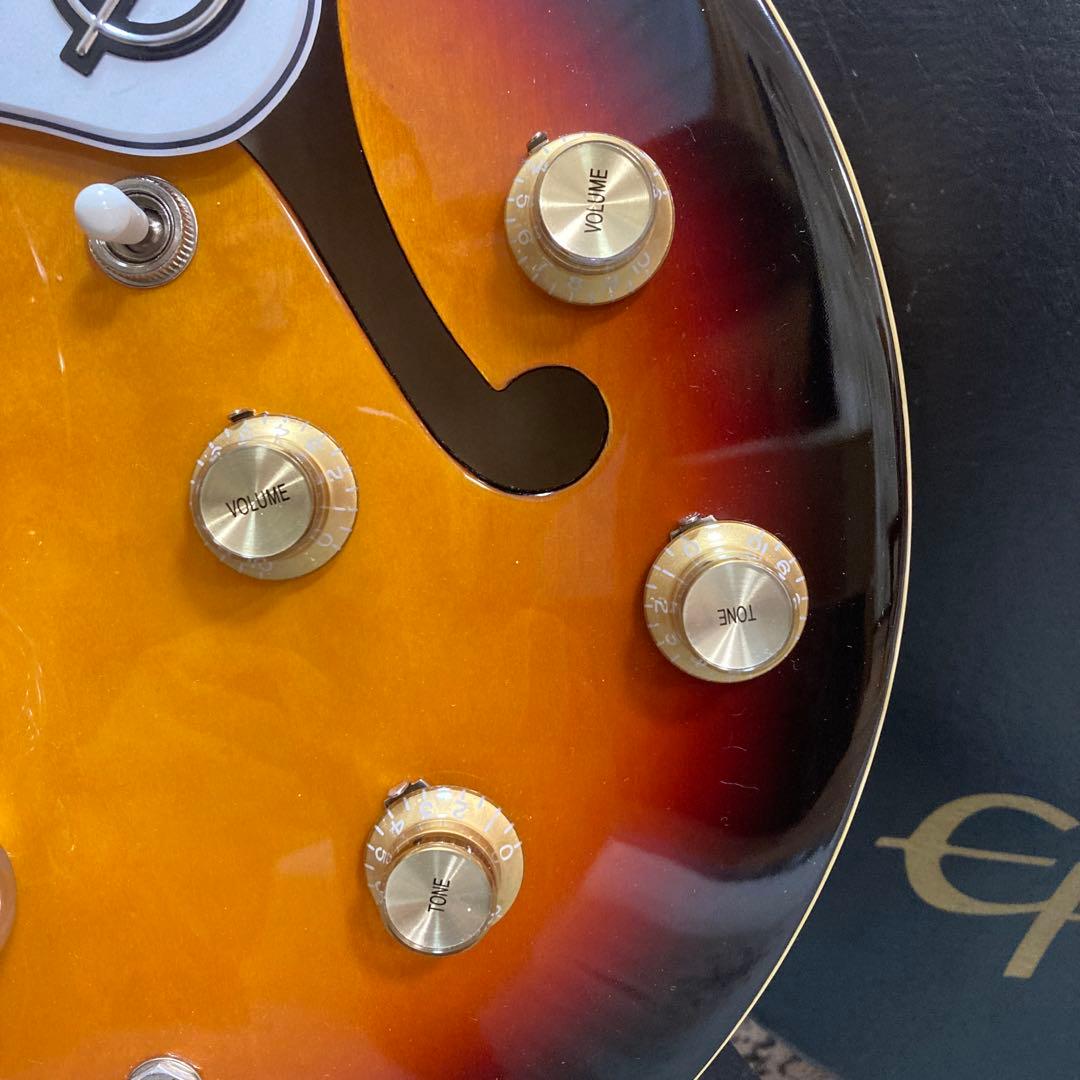 羊*様 Epiphone Casino Bigsby ハードケース付き美品 送料