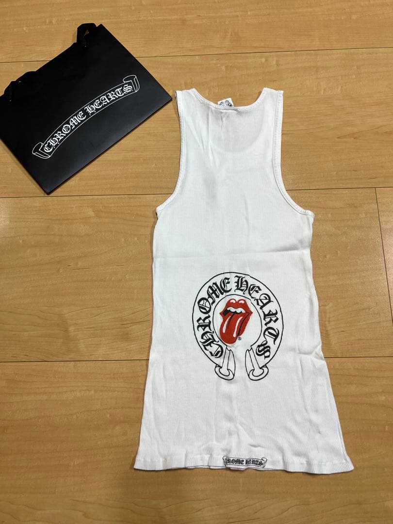 初期Chrome Hearts タンクトップ希少レア　ローリングストーンズコラボ