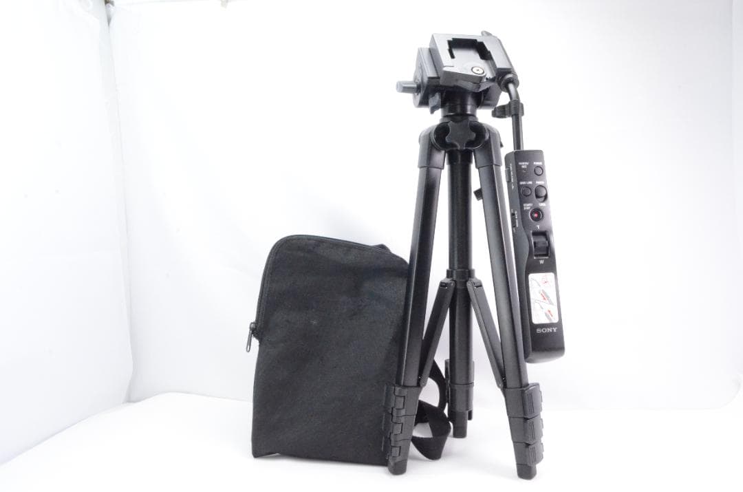 SONY　ソニー　三脚　リモコン付き　収納バッグ付き