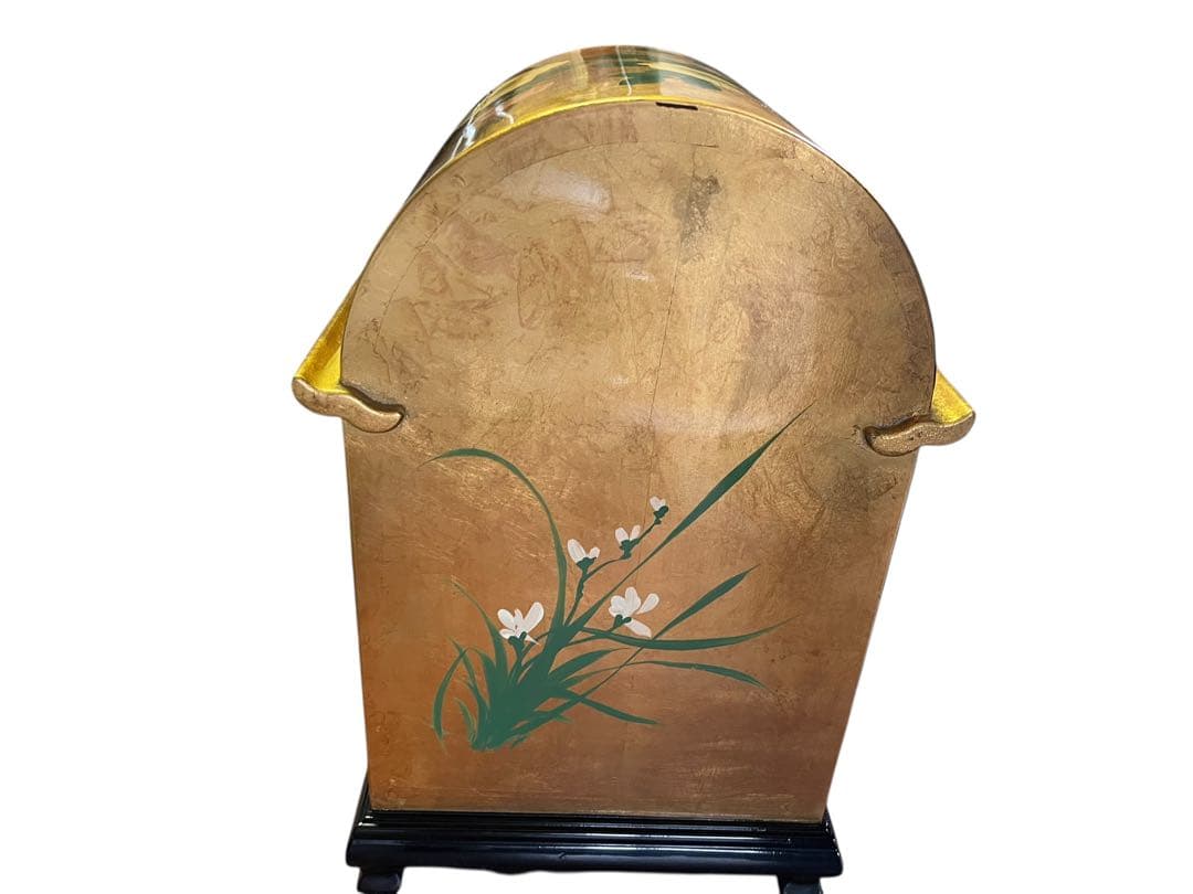 鏡台 化粧台 小物入 6段 引出収納 収納棚 木工芸 レトロ アンティーク 中国