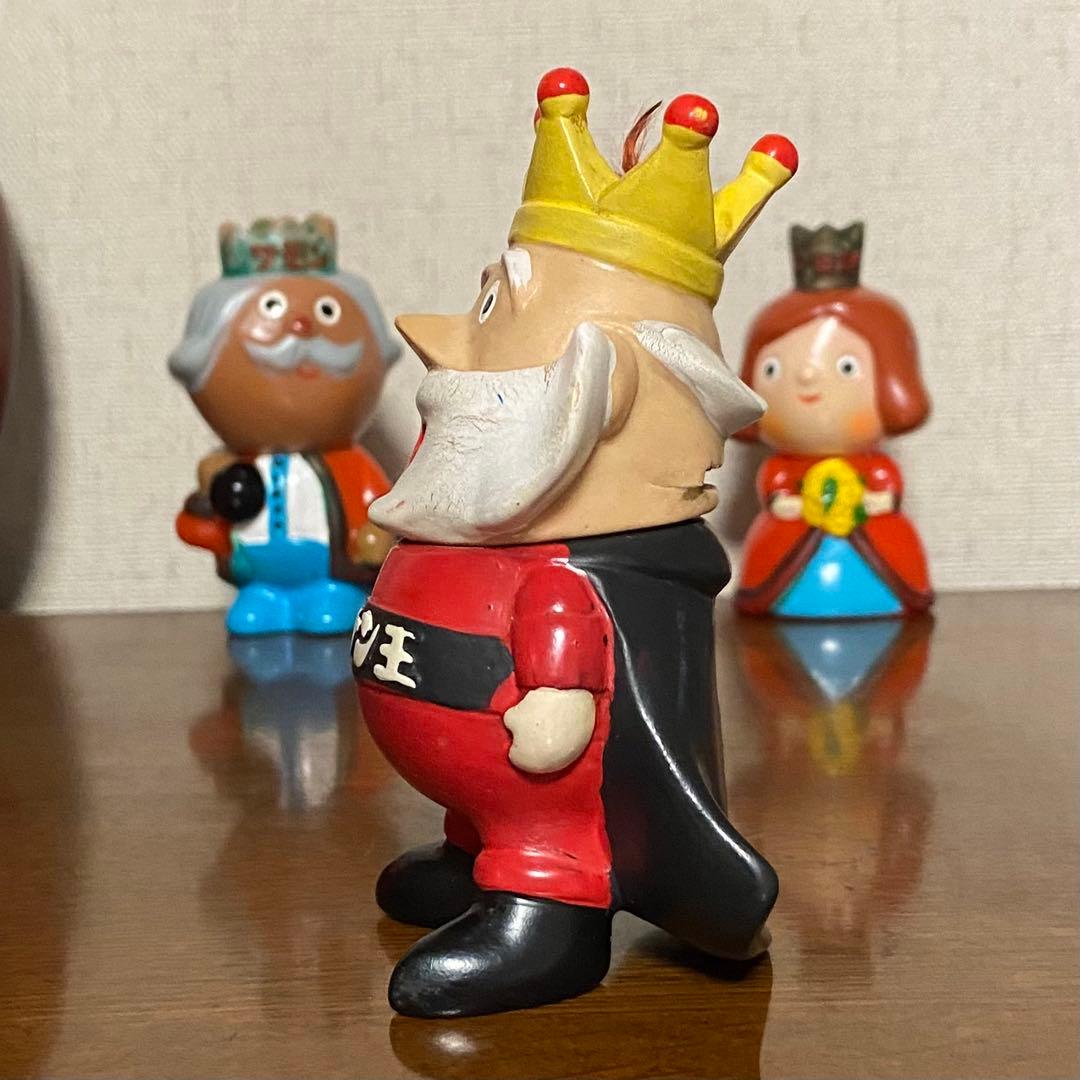 希少　バルサン王　ソフビ　貯金箱　昭和レトロ　当時物　ノベルティ