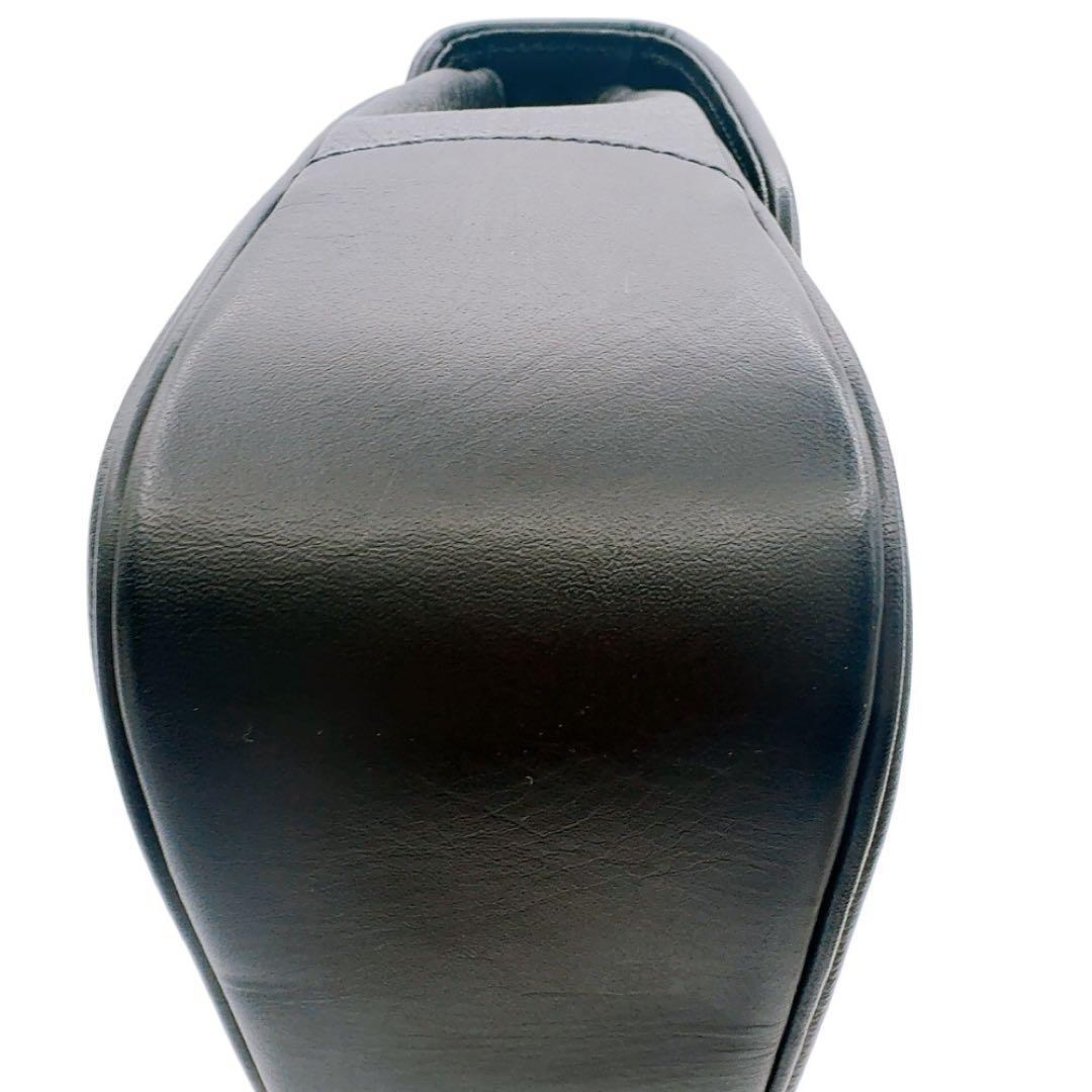 良品✨バーバリー ハンドバッグ レザー 革 ブラック ノバチェック フォーマル