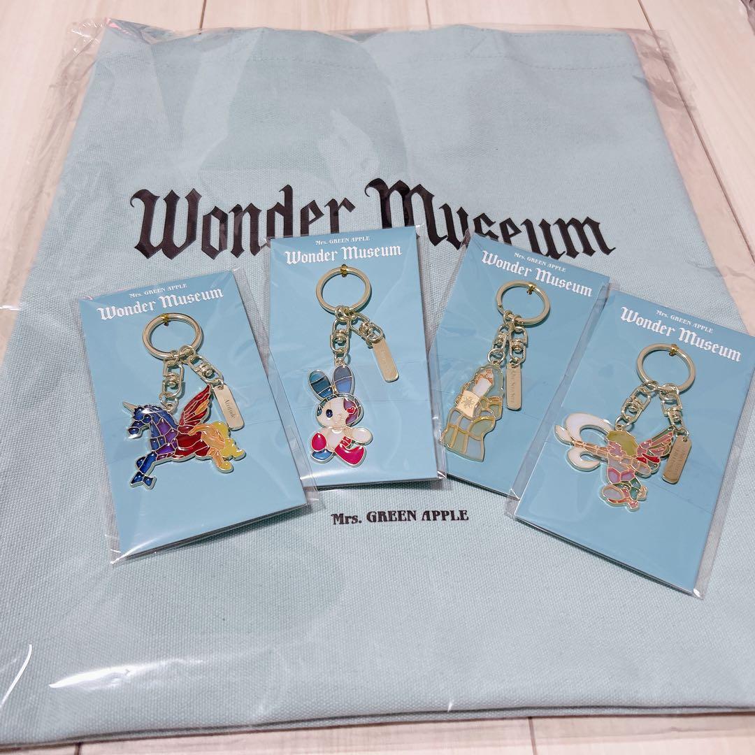 Wonder Museum キーホルダー ４種とトートバッグ(東京会場限定）