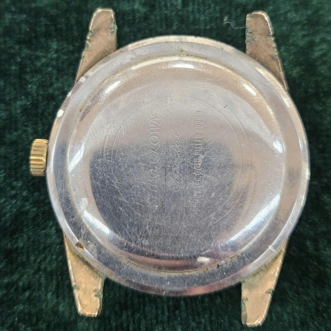 【稼働】SEIKO CROWN Special 23石 白文字盤 ヴィンテージ