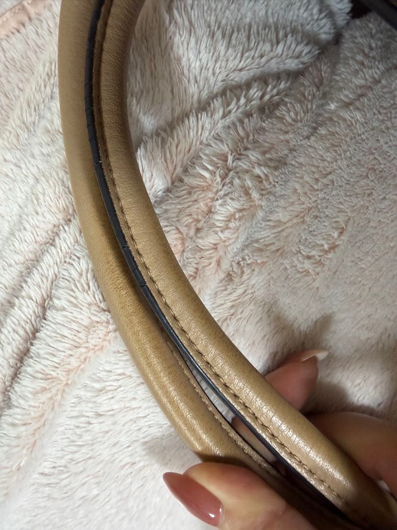 PRADA プラダ ハンドバッグ 2WAYベージュ 正規品 型崩れあり 美品