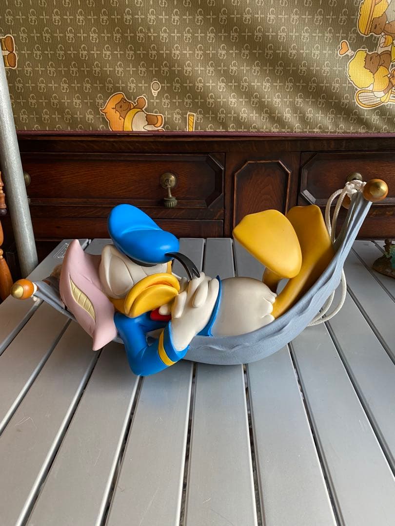 ドナルドダック ハンモック フィギュアDisney レア