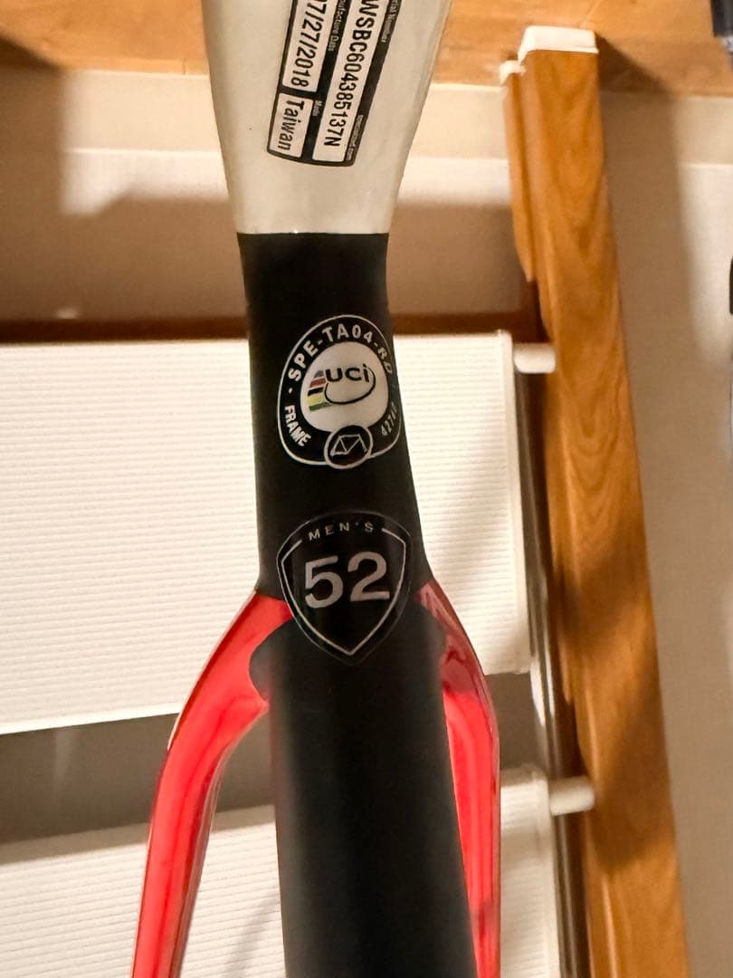 2019年　S-Works SL6 ＊ホイール無